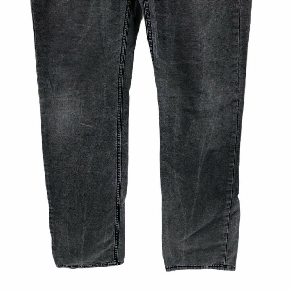 Levis Mens Classic Straight Jeans Black Pocket 33 - Picture 3 of 8
